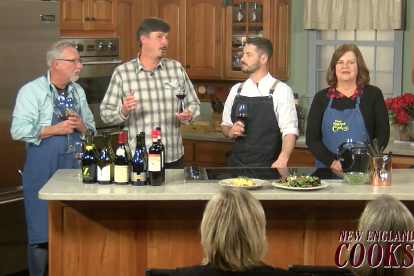 New England Cooks with Sandy & Tony and special guest Chef Aaron Martin - Wine Segment